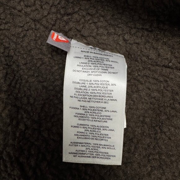 Filson Kodiak Insulated Jacket Mens XXXL 20067680 Raven Faded Black Gray Dry Wax - Picture 8 of 14